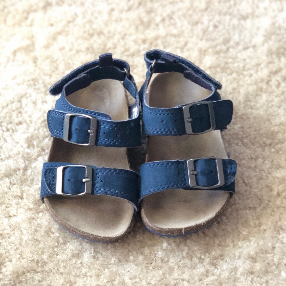 CARTERS - Faux Buckle Velcro Sandal